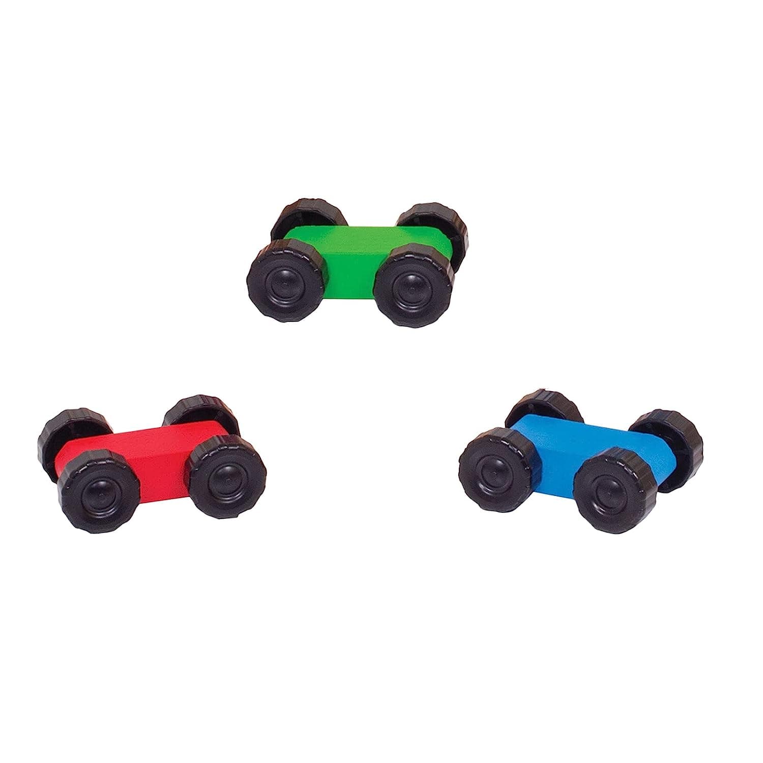 Giggles Funskool Ramp Racer  Wooden Racing Toy with 3 Mini Cars, Fine Motor Skills, Free Wheeling Cars, 18 Months & Above, Preschool Toys view 2