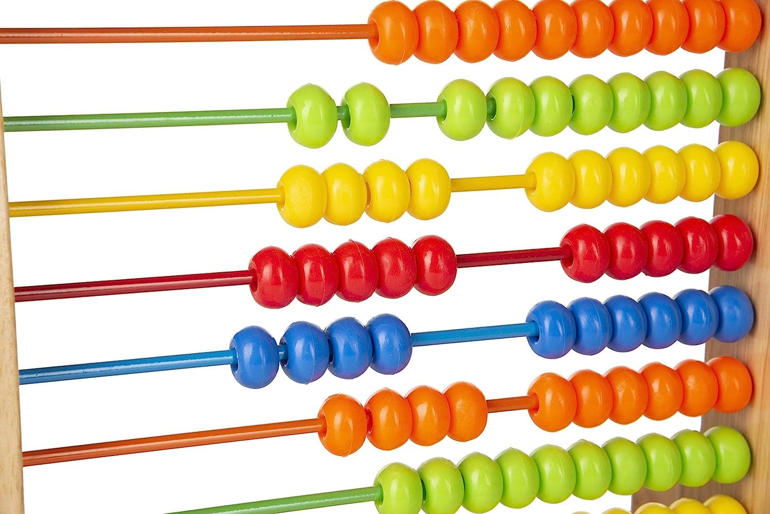 Giggles Funskool  Abacus Abacus for kids 3 years olds, Wooden Educational Toy,Toys for kids, Early Math Skills, 3 Years & Above, Preschool Toys view 3