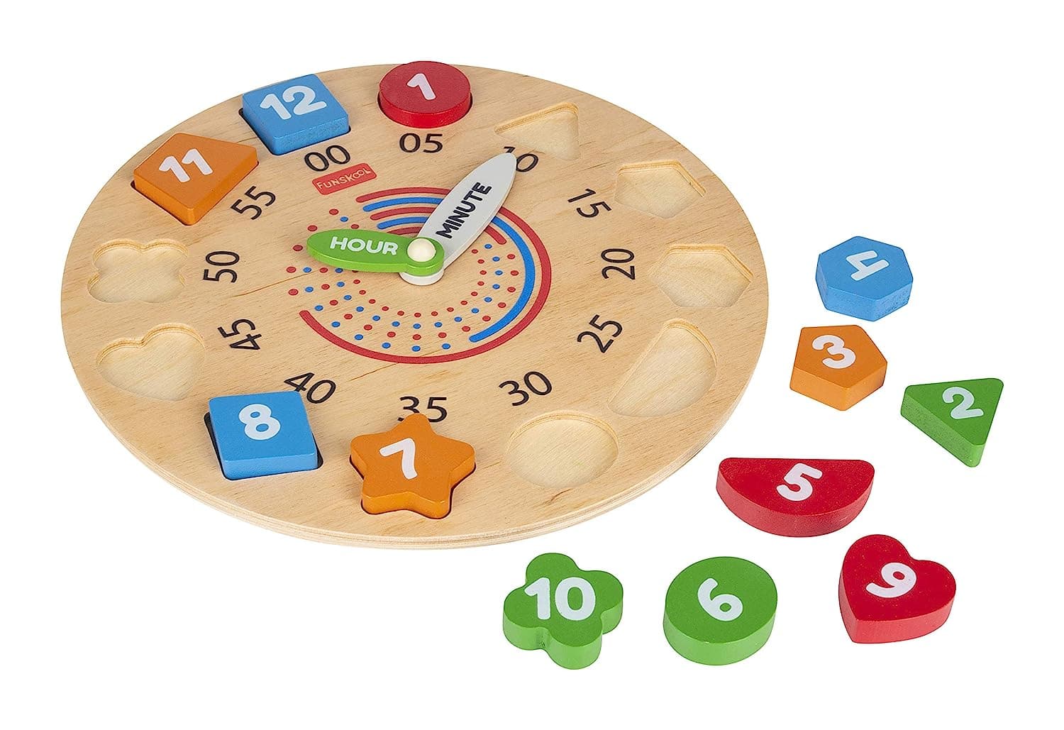 Giggles - My Clock, Shape sorting clock puzzle