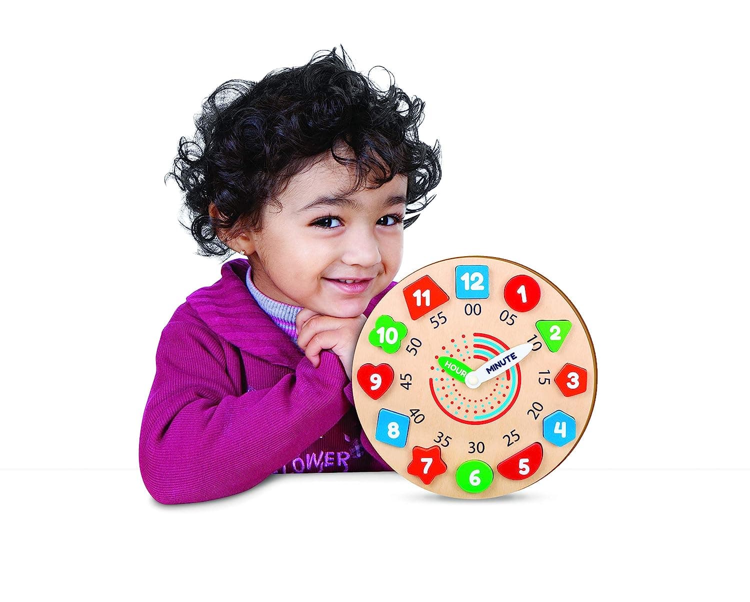 Giggles - My Clock, Shape sorting clock puzzle view 2