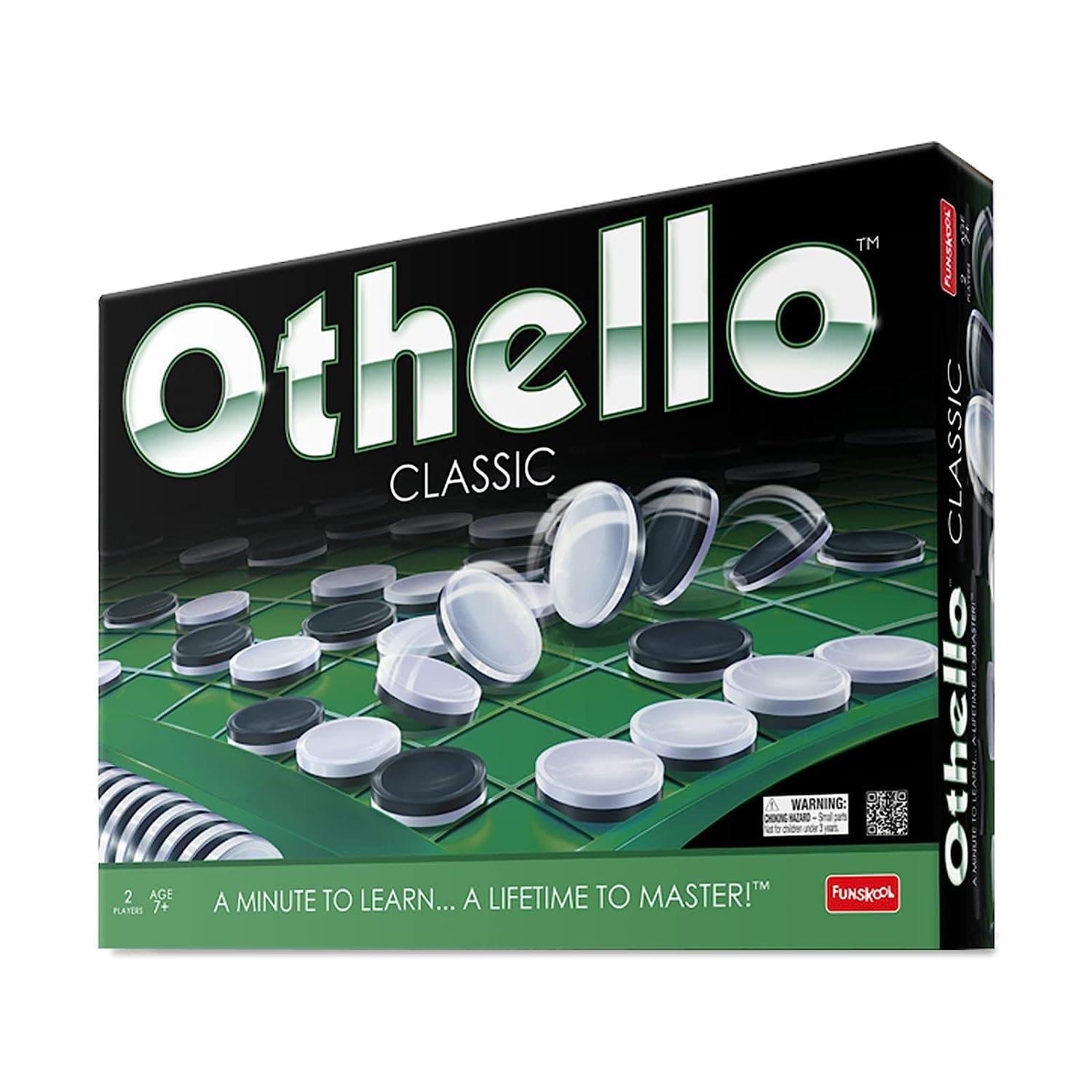 Funskool Games, Othello, Strategy Game, 2 players, Ages 8 and above,for kids 8+ years view 4