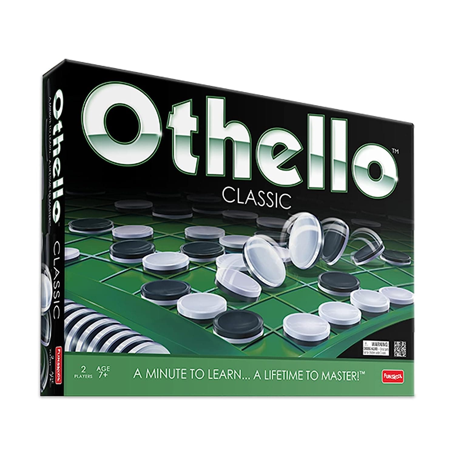 Funskool Games, Othello, Strategy Game, 2 players, Ages 8 and above,for kids 8+ years