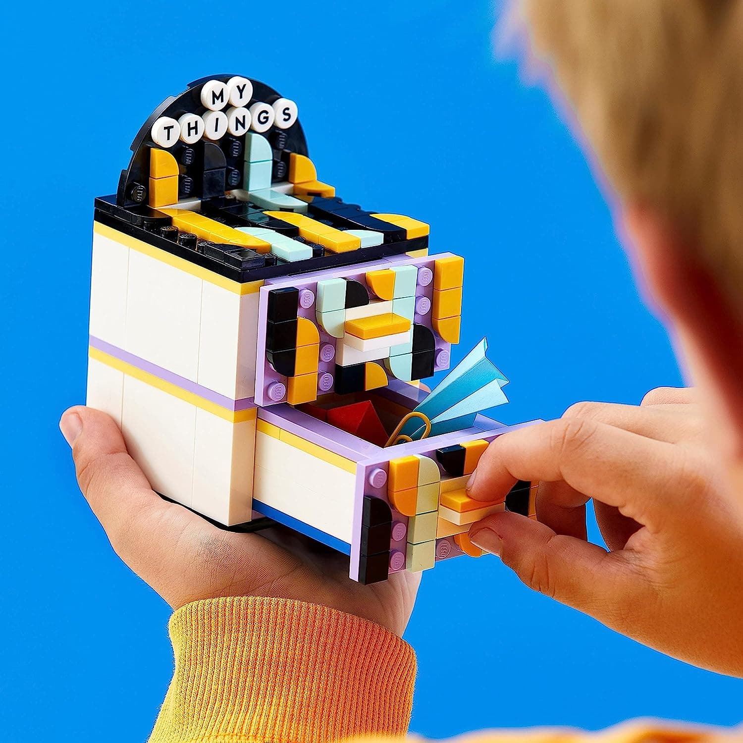 LEGO DOTS Creative Designer Box 41938 DIY Craft Decoration Kit (849 Pcs),Multicolor view 8