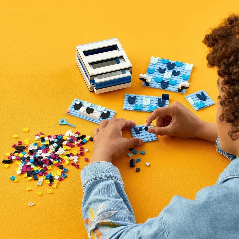 LEGO Dots Creative Animal Drawer 41805 DIY Craft Kit (643 Pieces), Multi Color view 3