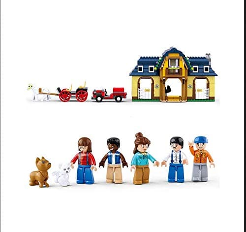 Sluban Horse Farm Building Block Toy, Educational Toy Town Theme M38-B0560, Multicolor view 3
