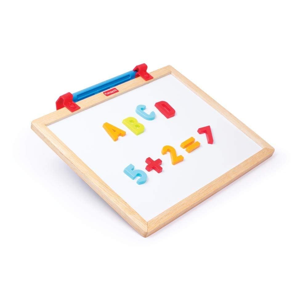 Funskool Giggles Learn N Write Deluxe, Slate for Kids, Magnetic Slate, Chalkboard, Magnetic Letters and Numbers, Preschool Toys, 3 Years & Above view 3