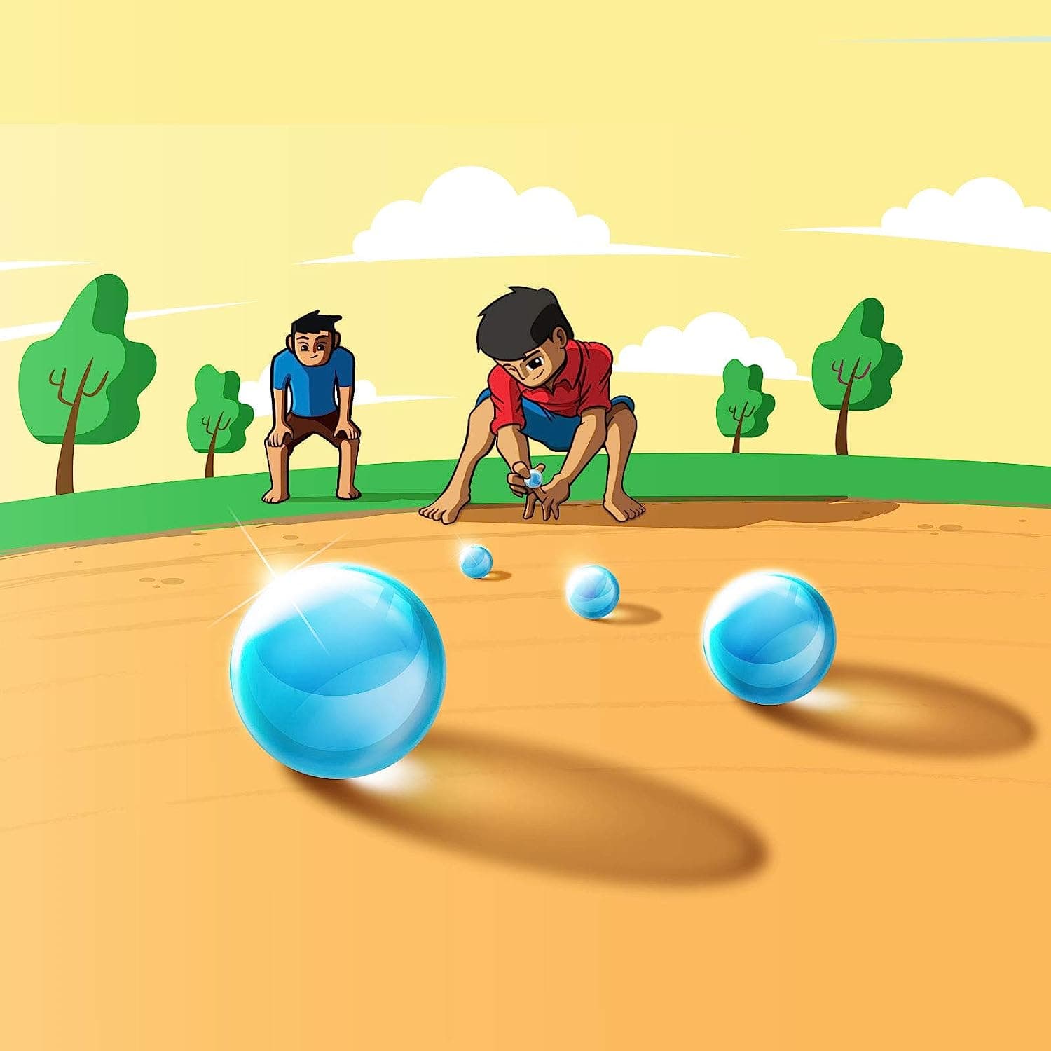Funskool Games Goli The Traditional Outdoor Games of India view 3