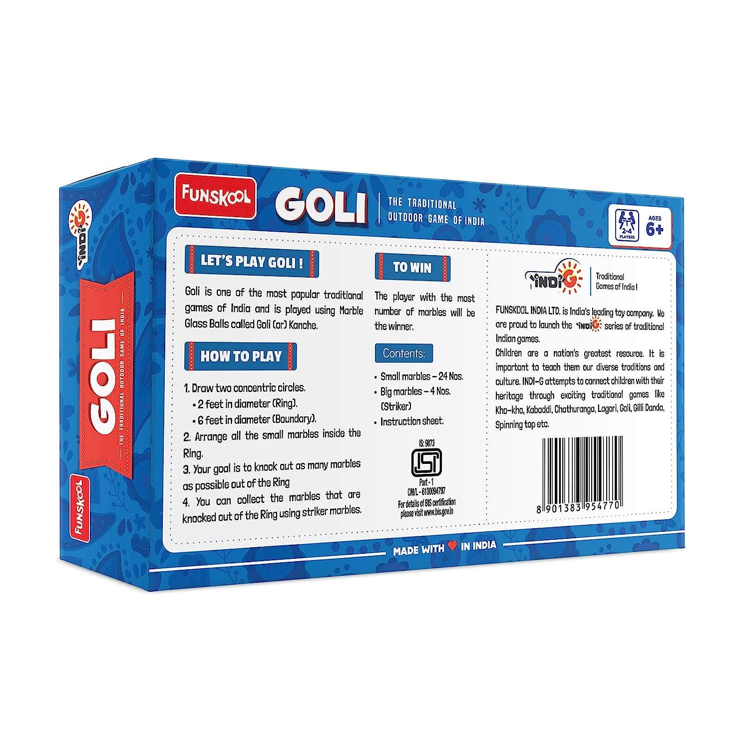 Funskool Games Goli The Traditional Outdoor Games of India view 4