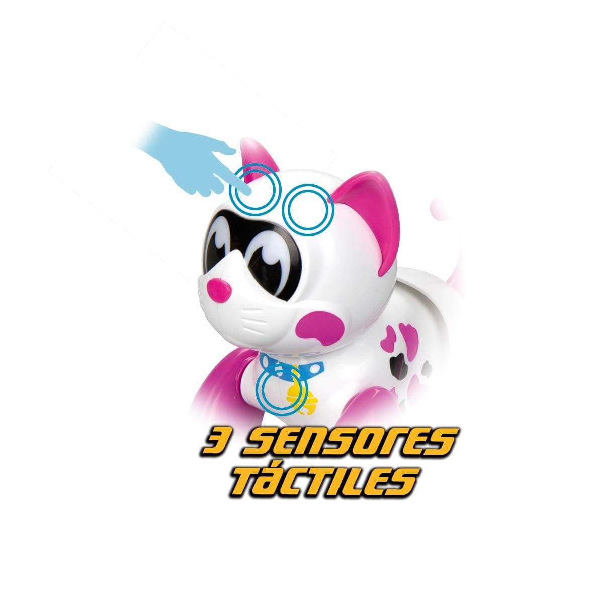 Silverlit YCOO Mooko- Your Kids Lively Robotic Pet Kitten with Touch Control, Realistic Pet Sound, Funny Poses view 2