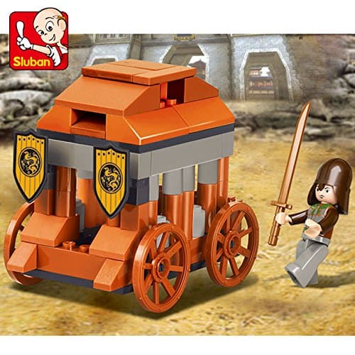 Sluban Red Cliff  Triumphant Three Kingdom Educational Bilding Block Toy for kids (Age 6+) 233 pcs of Block (Multicolor) view 4