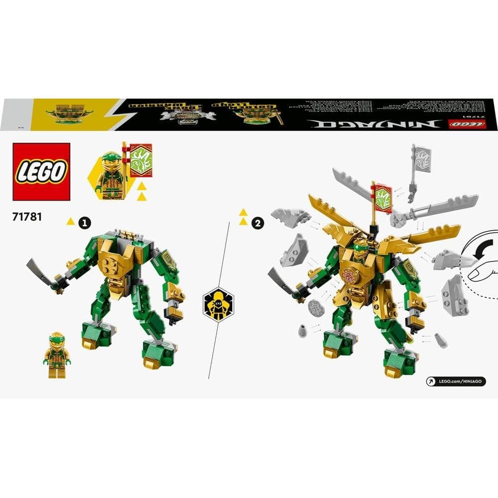 LEGO NINJAGO Lloyd?s Mech Battle EVO 71781 Building Toy Set view 5
