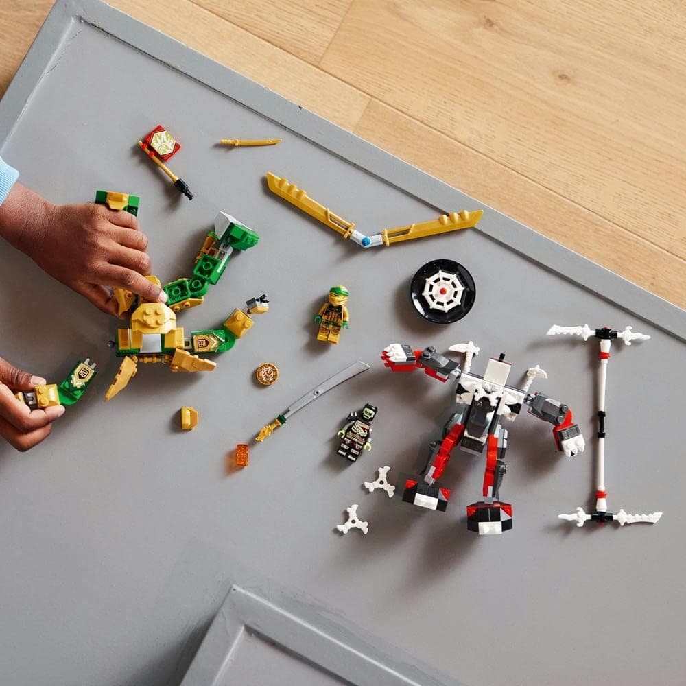 LEGO NINJAGO Lloyd?s Mech Battle EVO 71781 Building Toy Set view 3