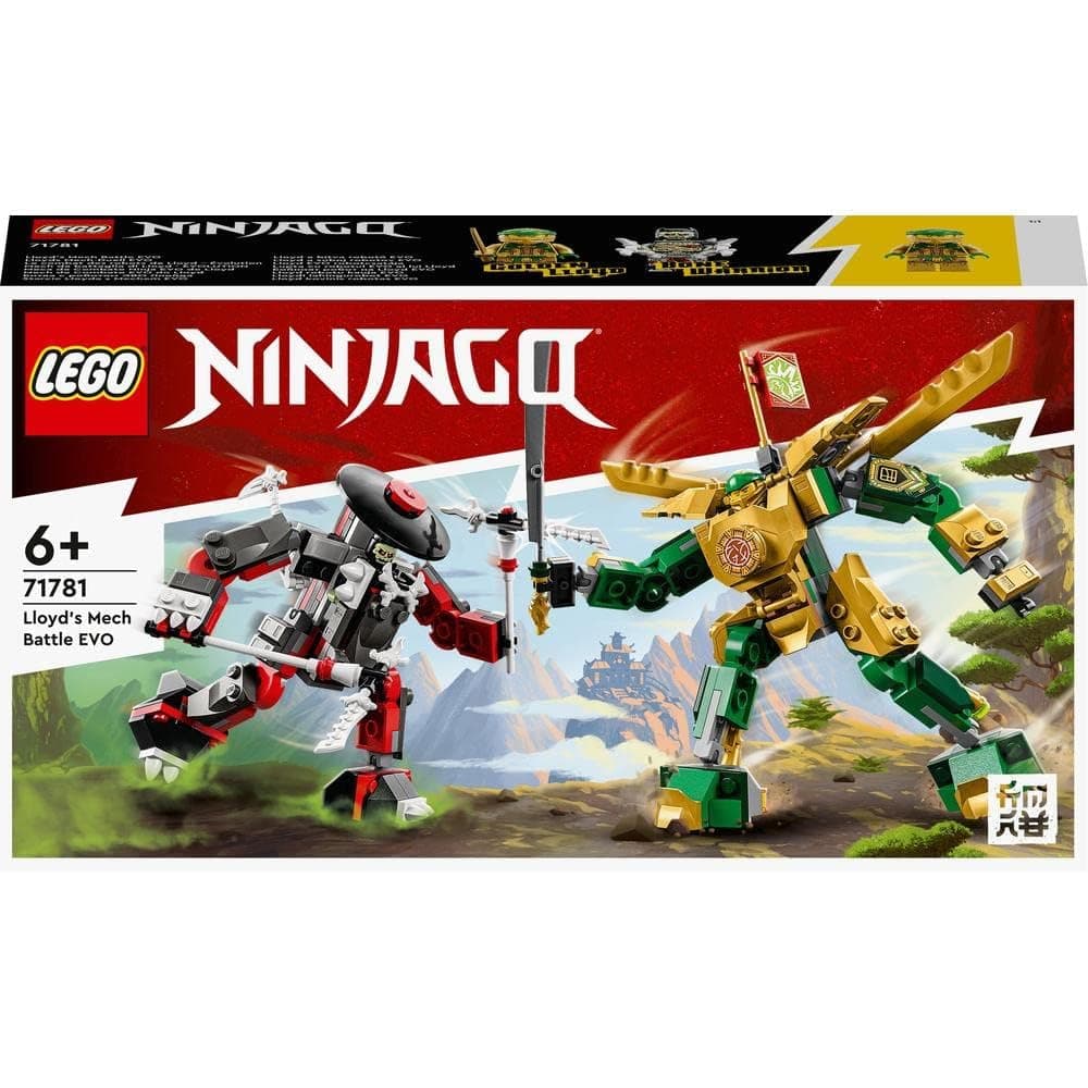 LEGO NINJAGO Lloyd?s Mech Battle EVO 71781 Building Toy Set
