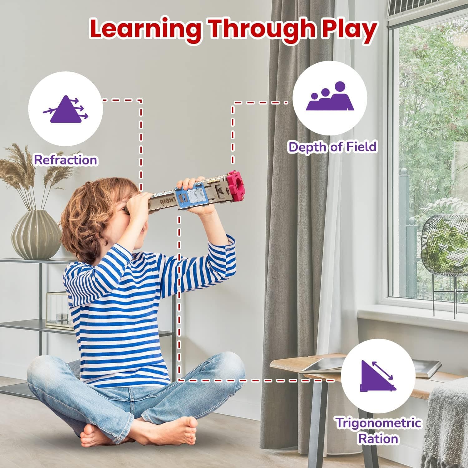 Smartivity Telescope STEM DIY Science Toy, Education & Construction Based Fun Toy