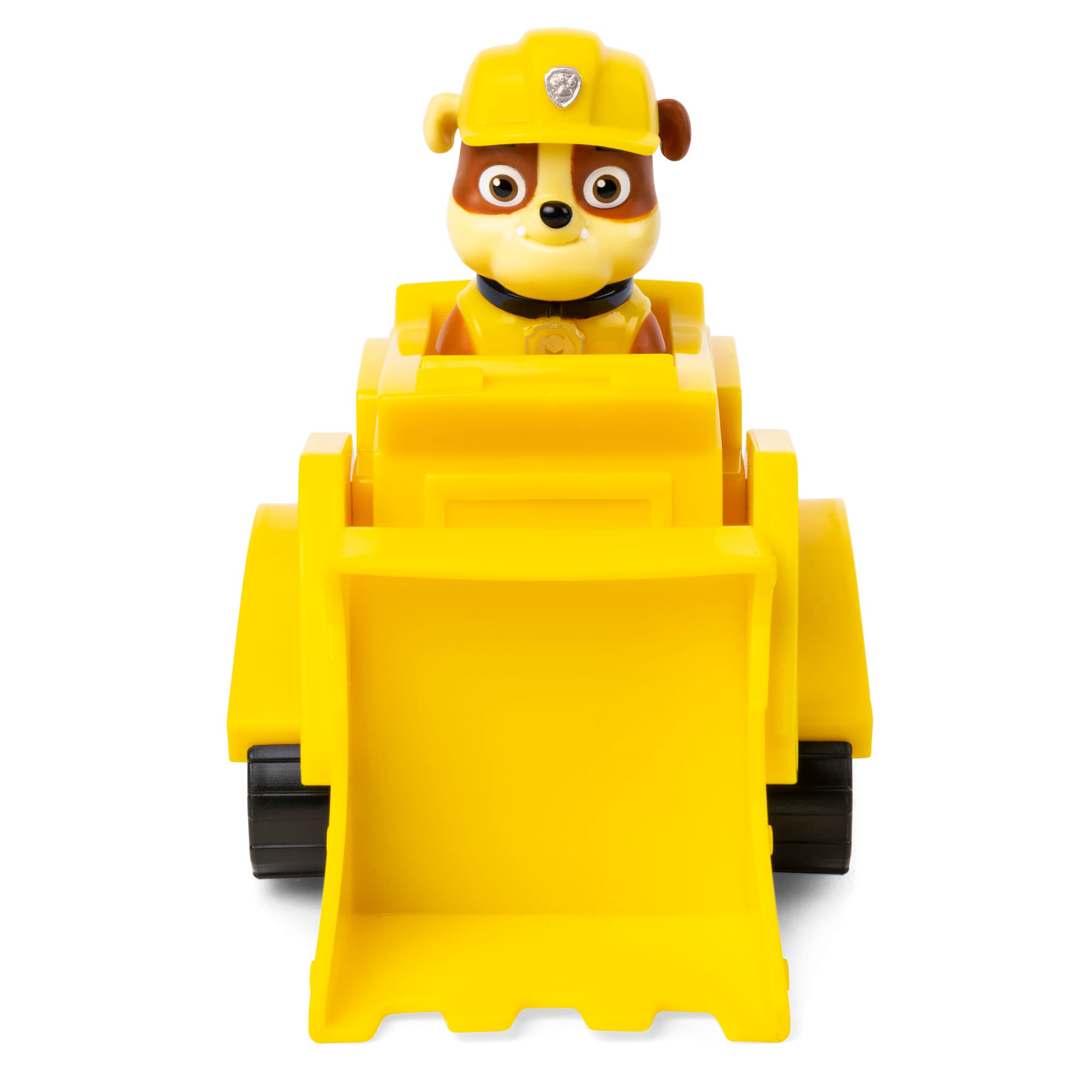 Paw Patrol Rubble'S Diggin' Bulldozer With Collectible Figure For Kids Aged 3 And Up (Multicolour) view 4