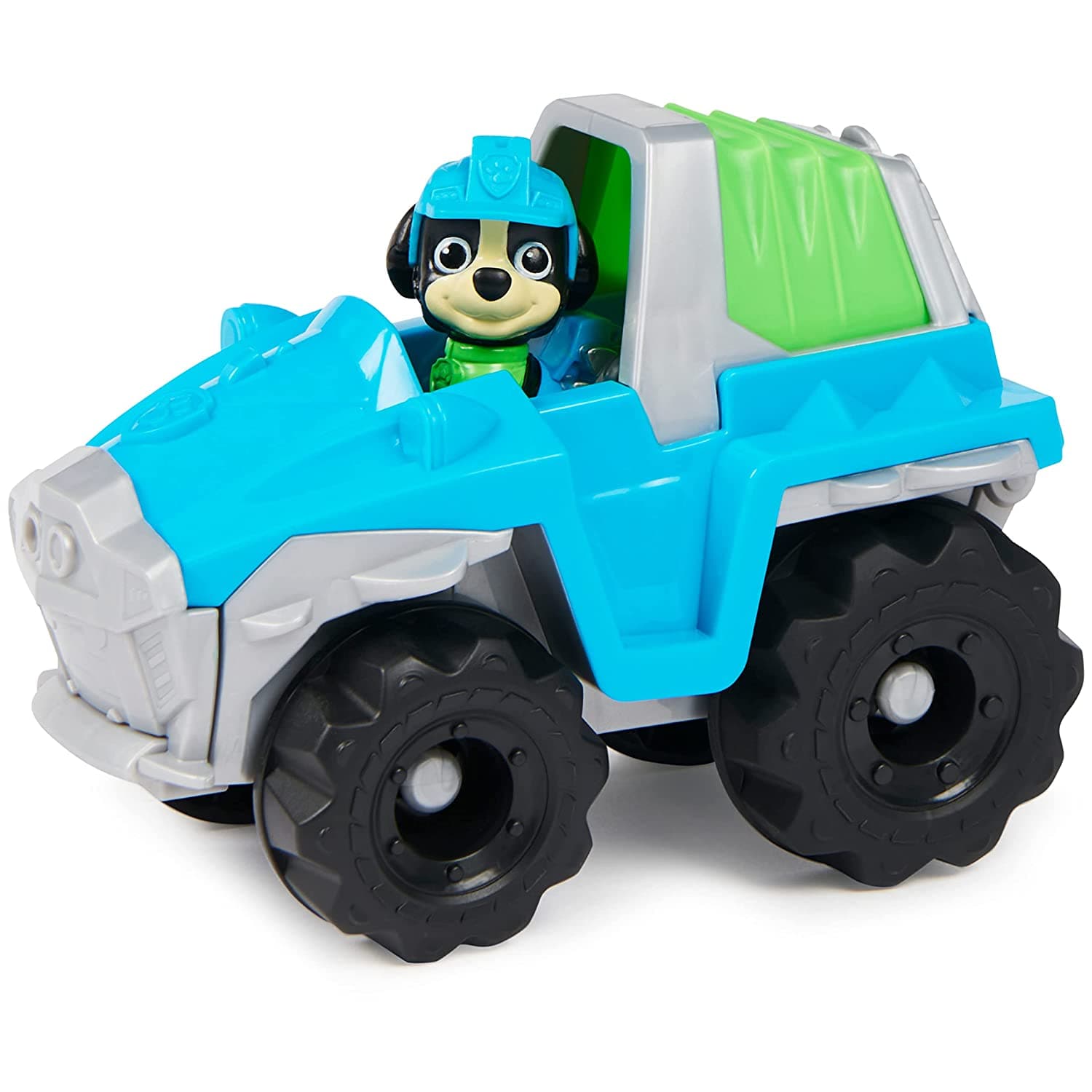 Paw Patrol Rex Basic Vehicle with Collectible Figure|Roleplay Toy|Best Gift for Kids|Made in India|Pretend Play Toy|for Kids Aged 3 and Up,Multicolor view 2
