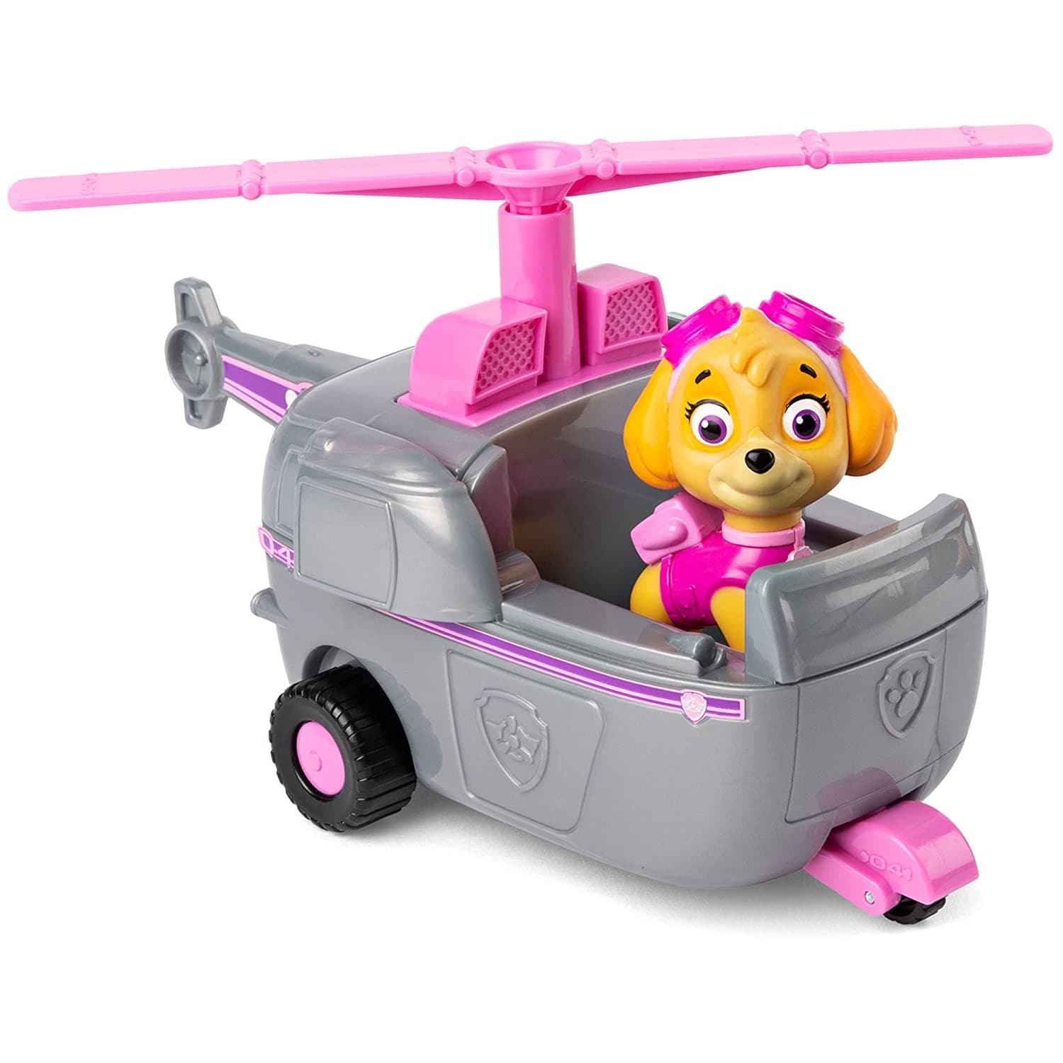Paw Patrol, Skye Helicopter Vehicle with Collectible Figure view 2