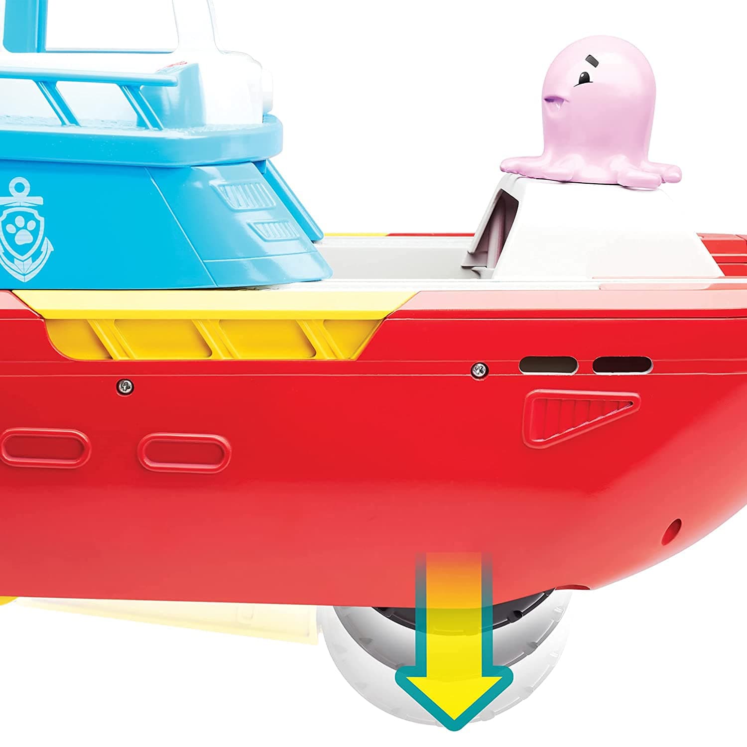 Paw Patrol Nickelodeon Sea Patroller Transforming Vehicle With Lights And Sounds- Multicolor view 2