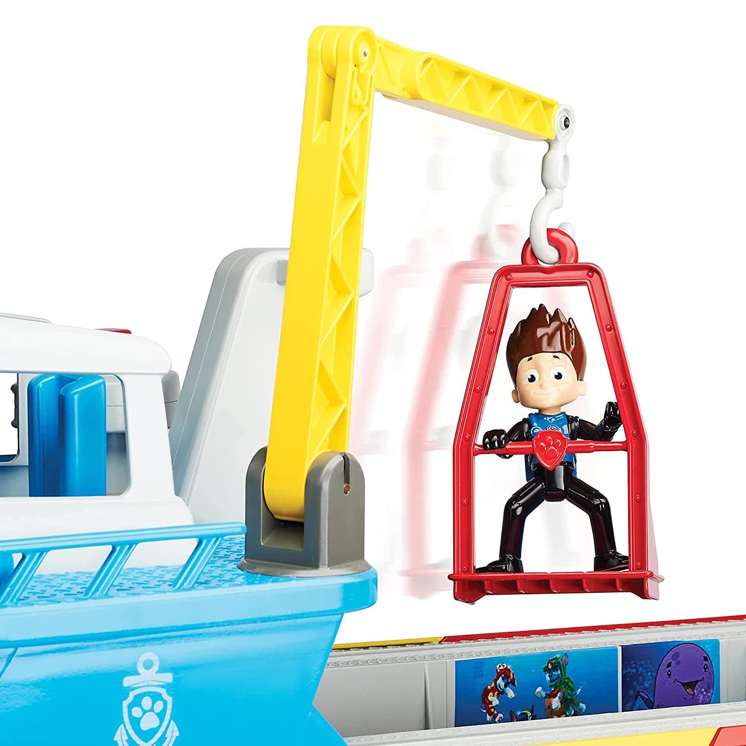Paw Patrol Nickelodeon Sea Patroller Transforming Vehicle With Lights And Sounds- Multicolor view 7