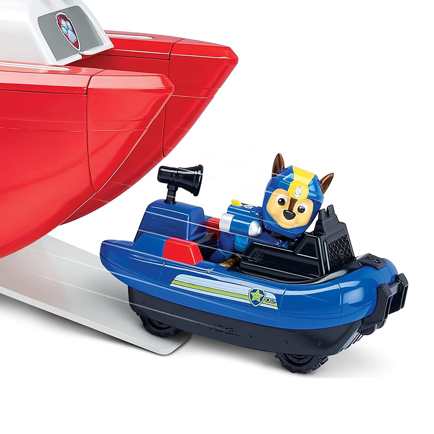 Paw Patrol Nickelodeon Sea Patroller Transforming Vehicle With Lights And Sounds- Multicolor view 6