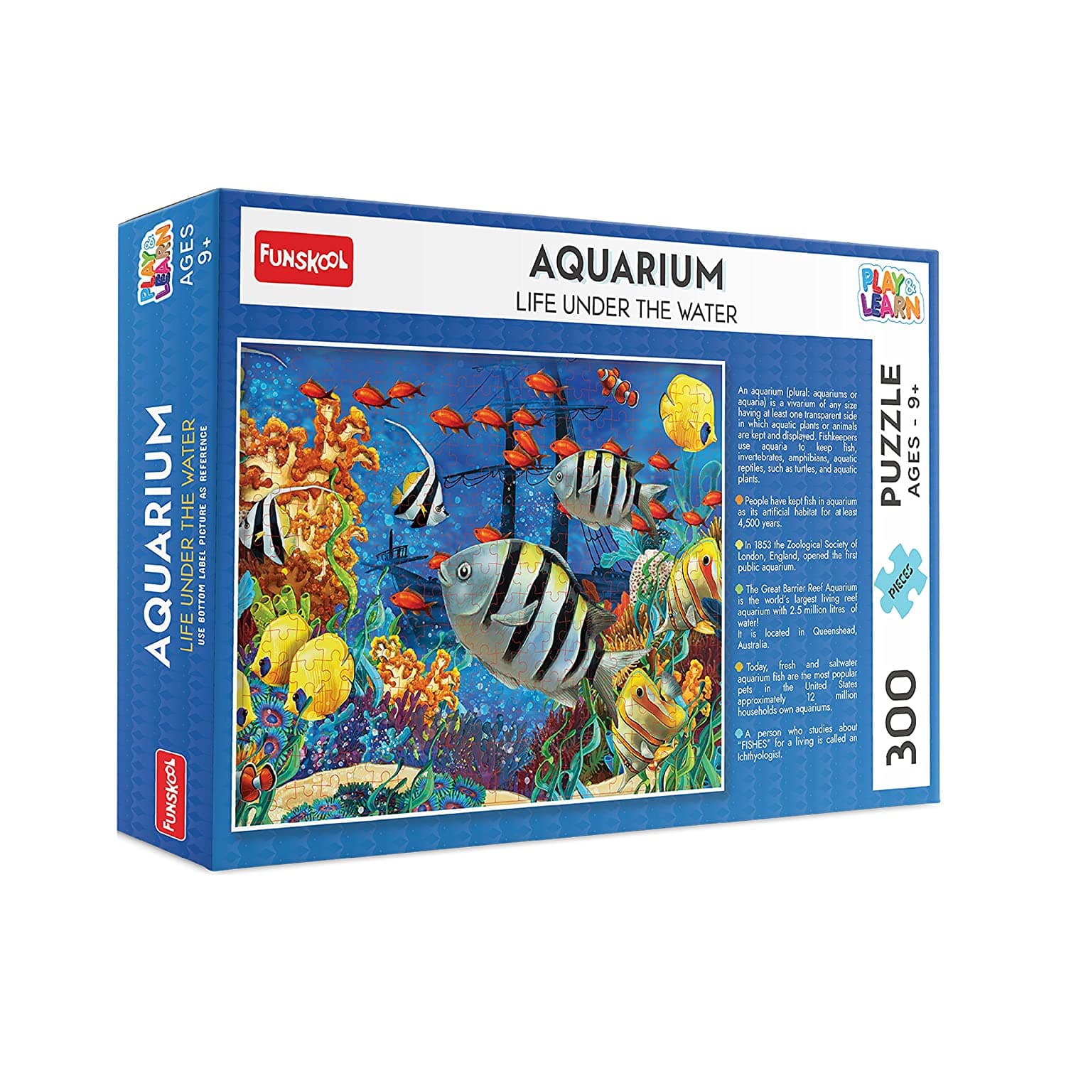 Funskool-Acquarium, Play & Learn Educational Puzzle view 3