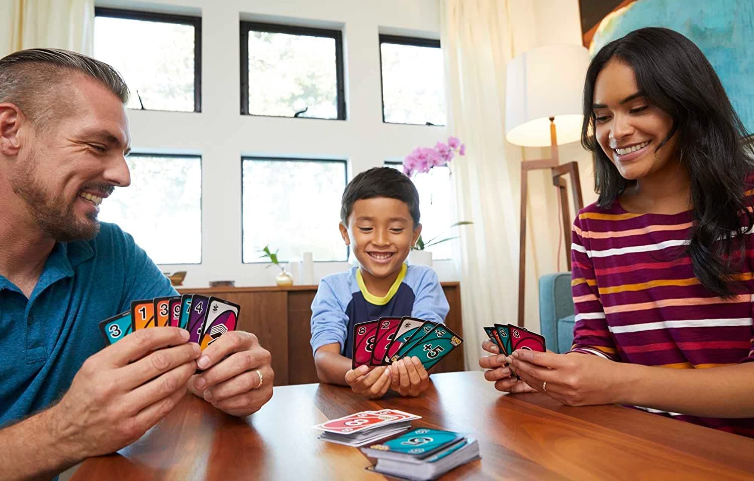 UNO Kid Mattel Games Uno Flip Side Card Game, Multi Color view 2