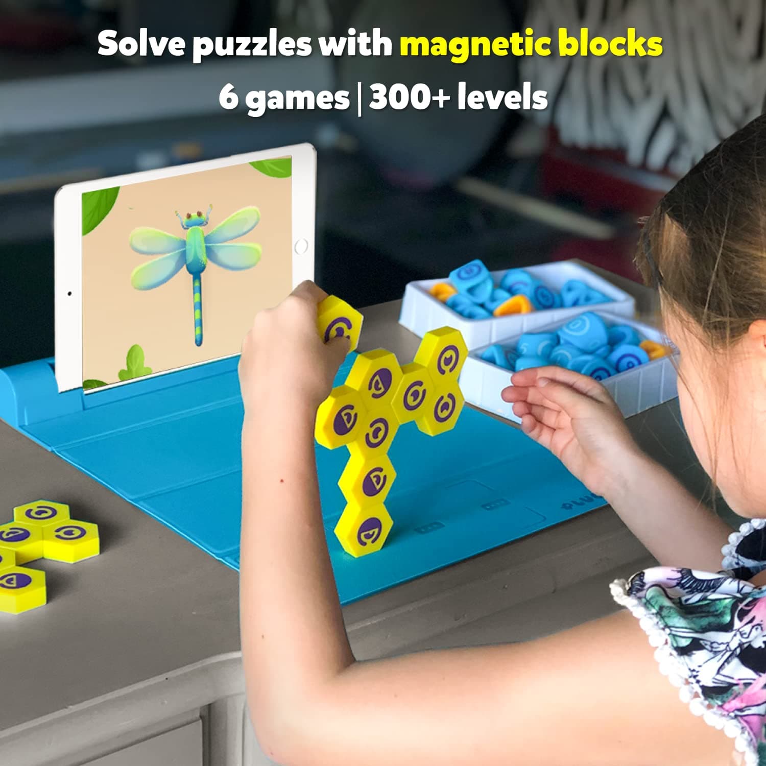 PlayShifu Plugo STEM Wiz Pack AR-Powered Toy with Count and Link Kit for Kids - Math Puzzles Challenges Fun Learning, Interactive Game (4-10 Years) view 2