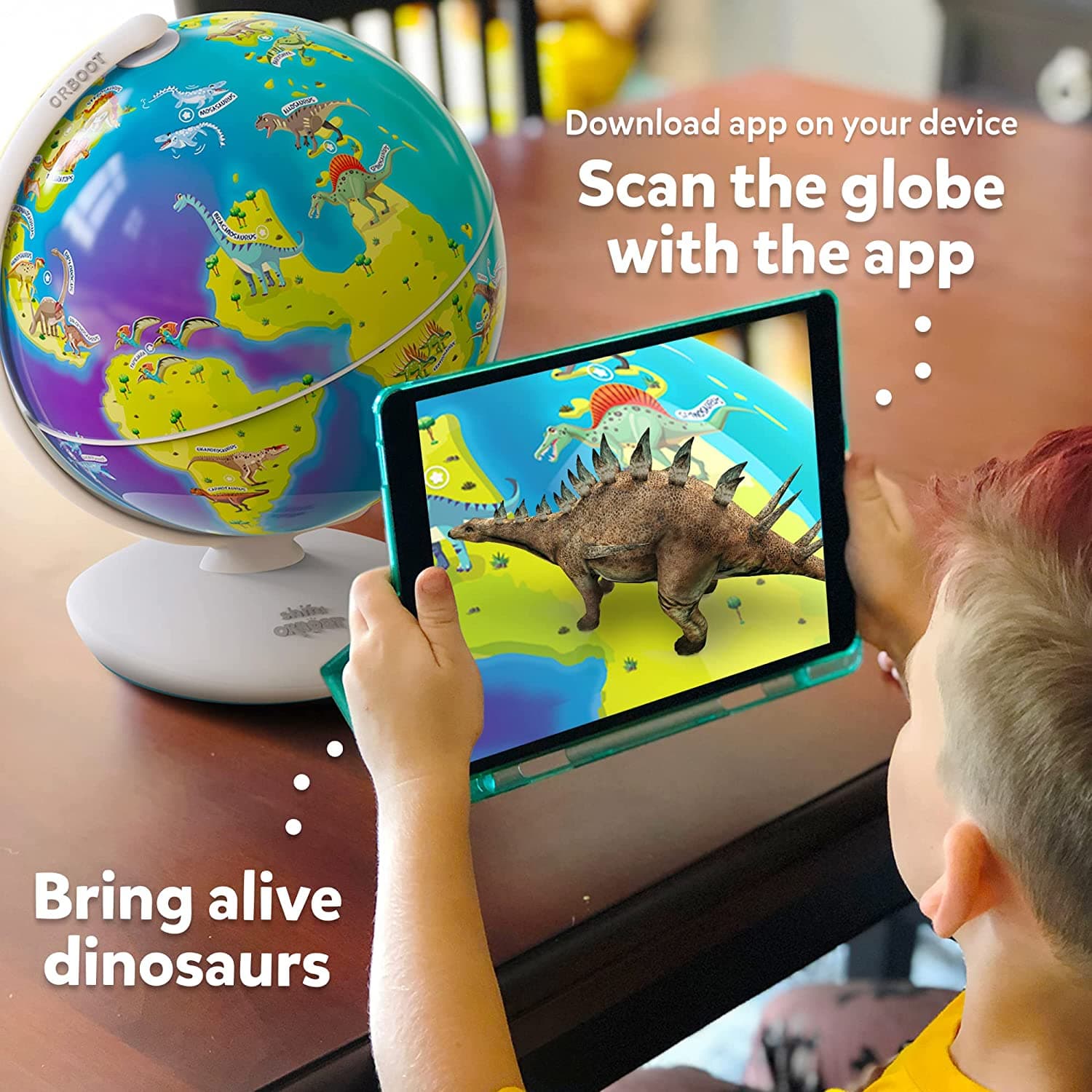 Shifu Play Interactive Dinosaur Toys - Orboot Dinos view 2