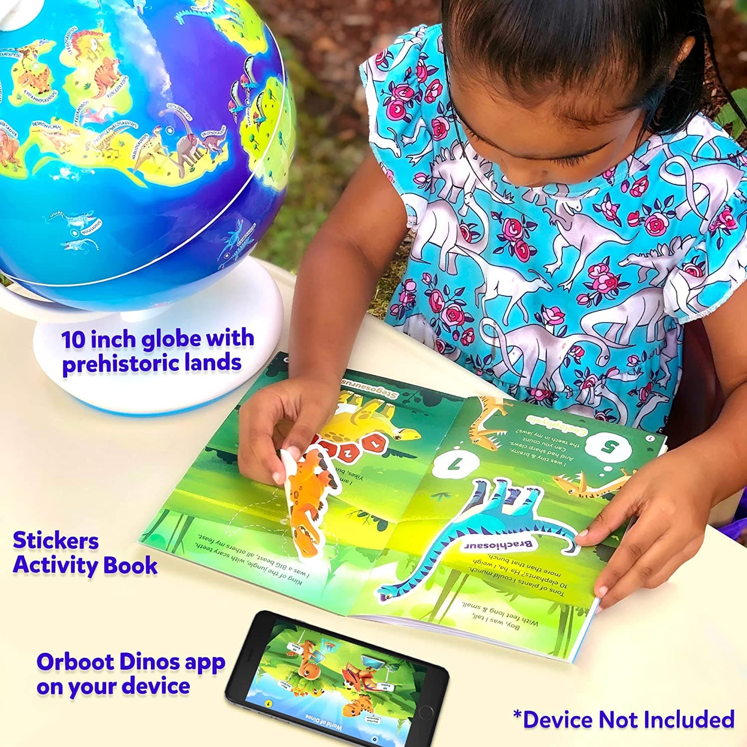 Shifu Play Interactive Dinosaur Toys - Orboot Dinos view 3