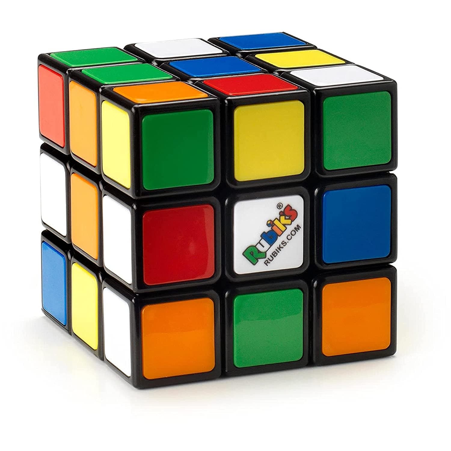 Rubik's Funskool Rubiks Cube, The Original 3X3 Colour-Matching Puzzle, Classic Problem-Solving Cube,1 Pc,for Kid
