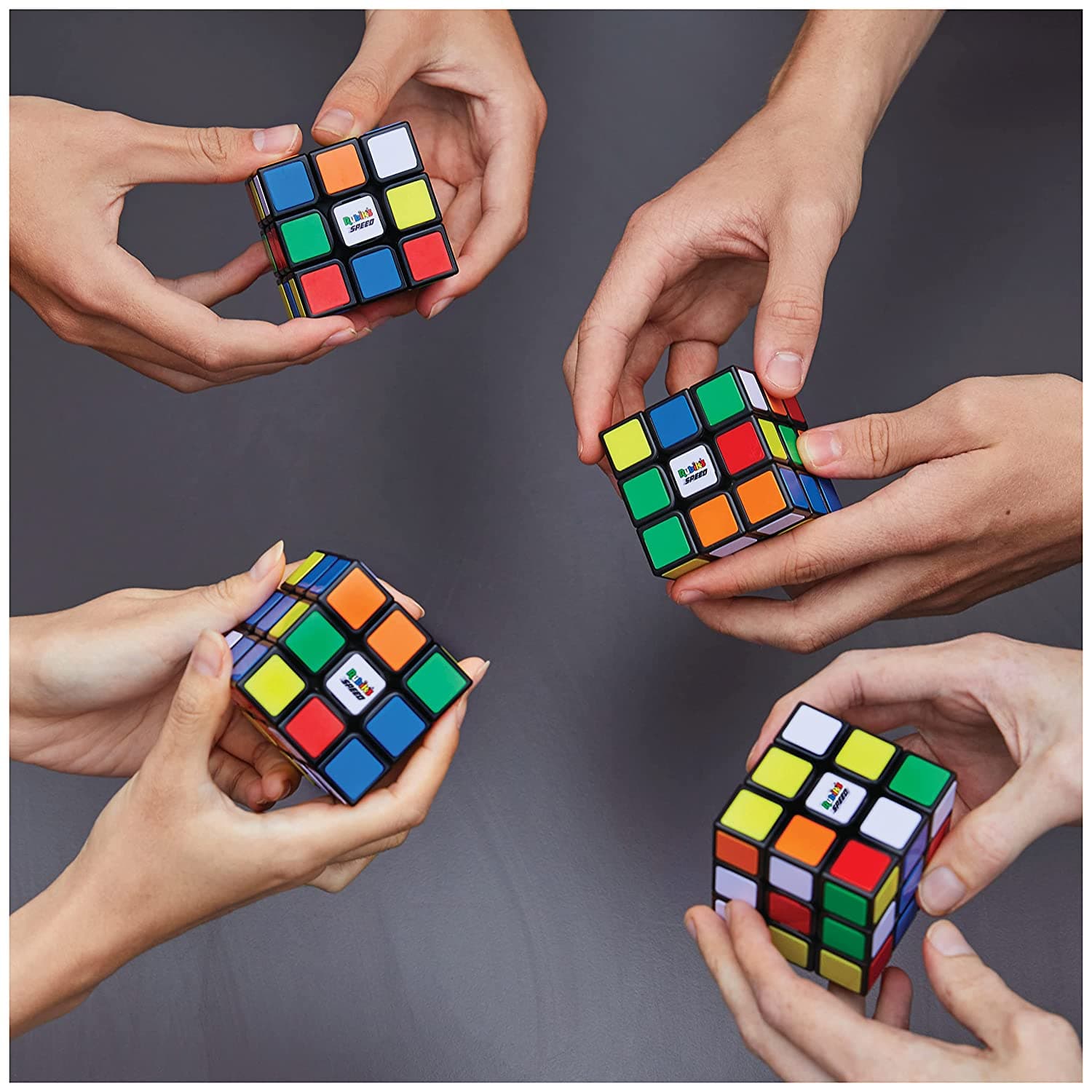 Rubik's Funskool Rubiks Cube, The Original 3X3 Colour-Matching Puzzle, Classic Problem-Solving Cube,1 Pc,for Kid view 4