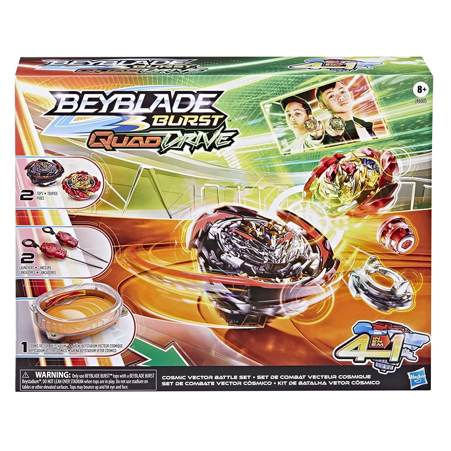 Beyblade Burst QuadDrive Cosmic Vector Battle Set view 4