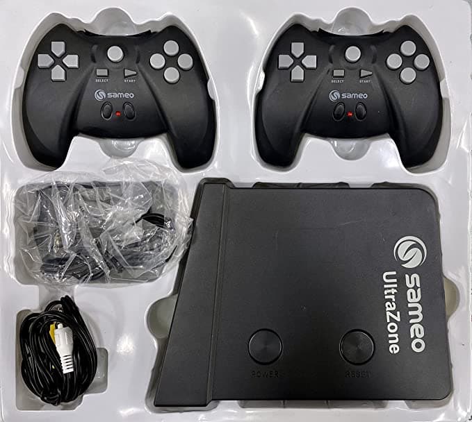 Sameo ULTRAZONE Wireless 8 Bit Game Console for TV with 2 Joystick (Black) view 3