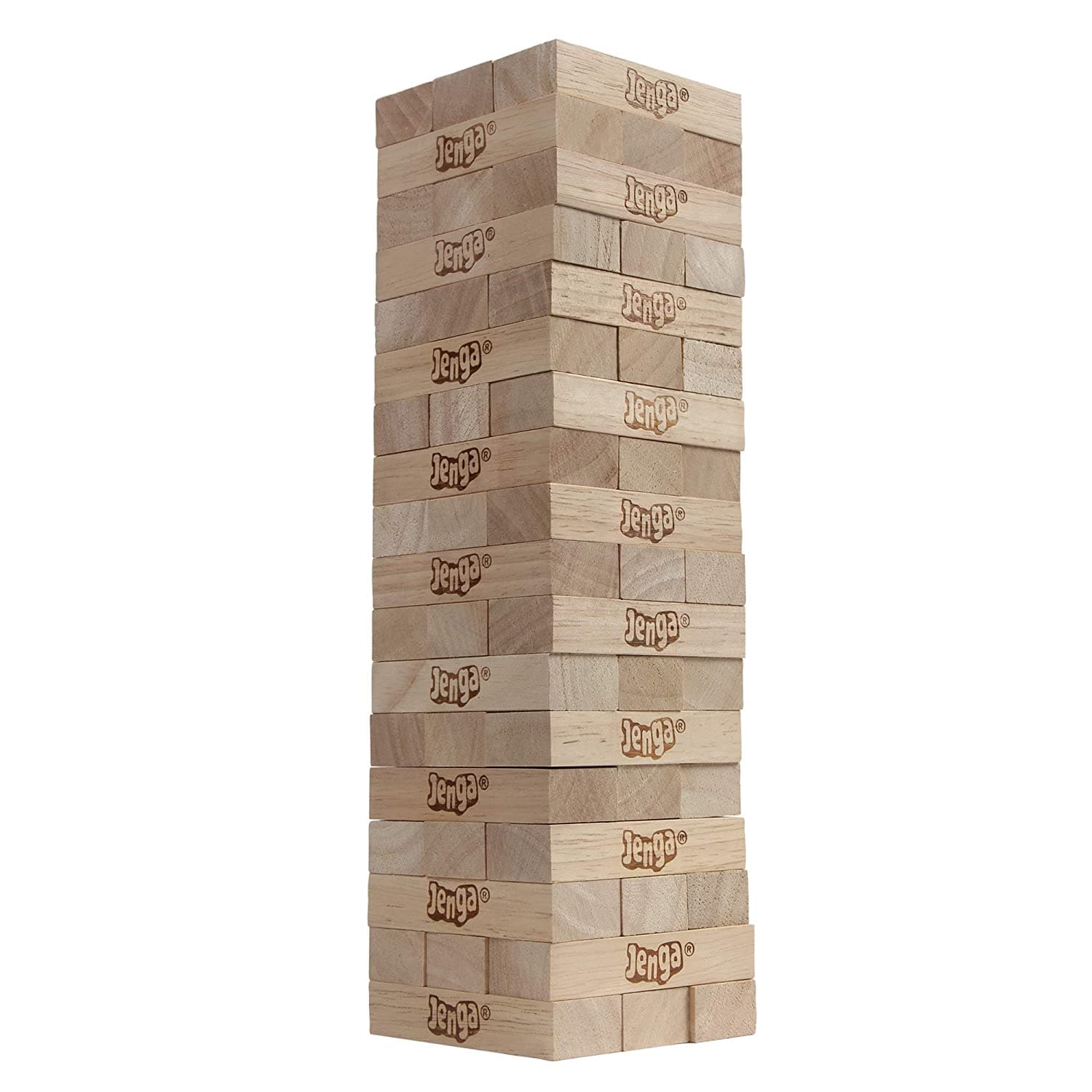 Hasbro Gaming Jenga Game, Jenga Tube Pack, Original Hardwood Blocks Stacking Tower Game, Fun Family Game, Gift Toy for Kids Ages 6+, Birthday gift for boys & girls view 3