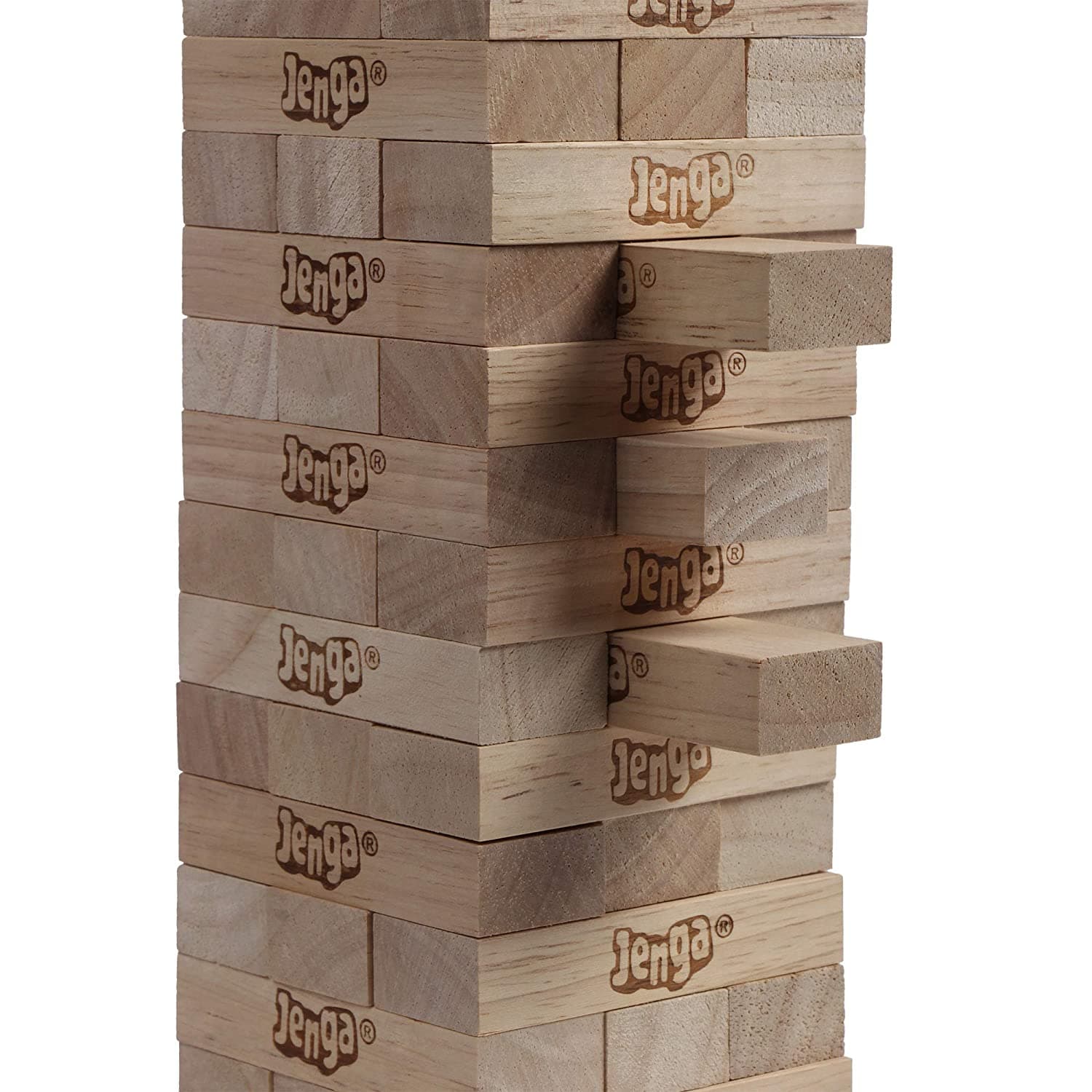 Hasbro Gaming Jenga Game, Jenga Tube Pack, Original Hardwood Blocks Stacking Tower Game, Fun Family Game, Gift Toy for Kids Ages 6+, Birthday gift for boys & girls view 4