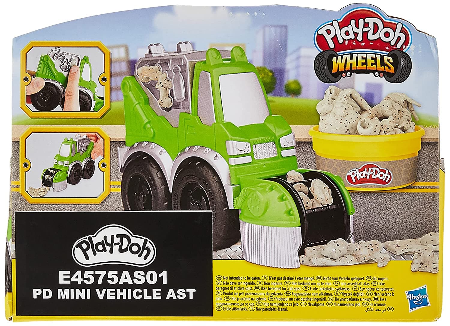 Play-Doh Wheels Mini Street Sweeper Toy with Play-Doh Buildin' Compound view 5