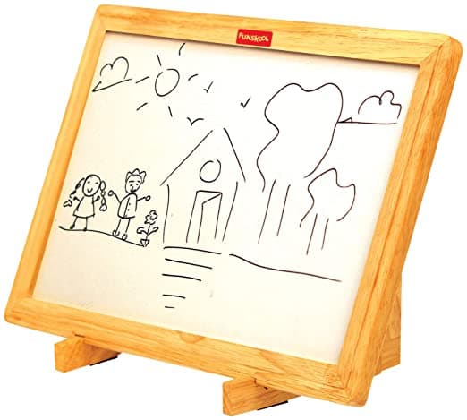 Funskool Learn N Write Slate, 2 in 1 Magnetic & Dry Erase Board view 5