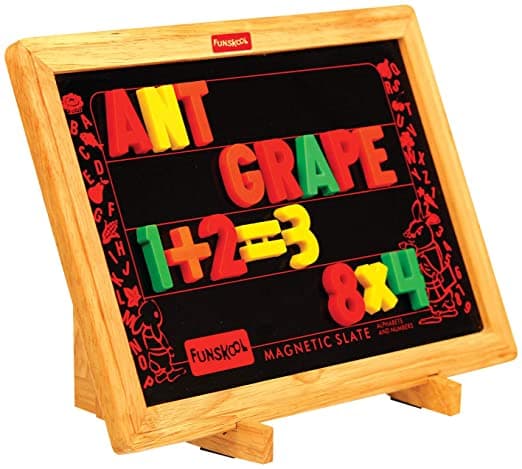 Funskool Learn N Write Slate, 2 in 1 Magnetic & Dry Erase Board view 3