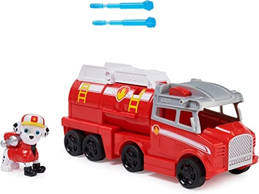 Paw Patrol Big Truck Pup’s Marshall Transforming Toy Truck with Collectable Action Figure view 3