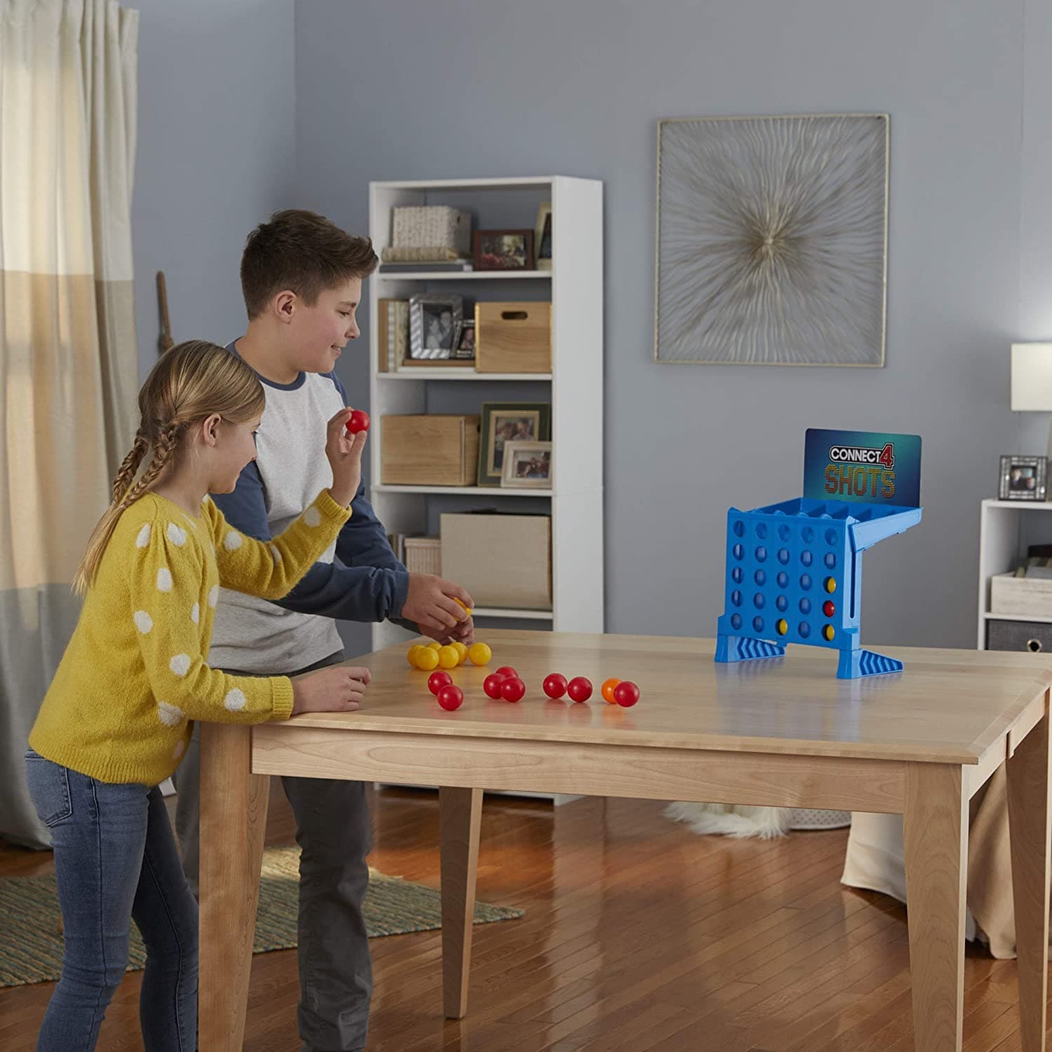 Hasbro Gaming Connect 4 Shots Board Game, Multicolor, Pack Of 1 (E35780000) view 2
