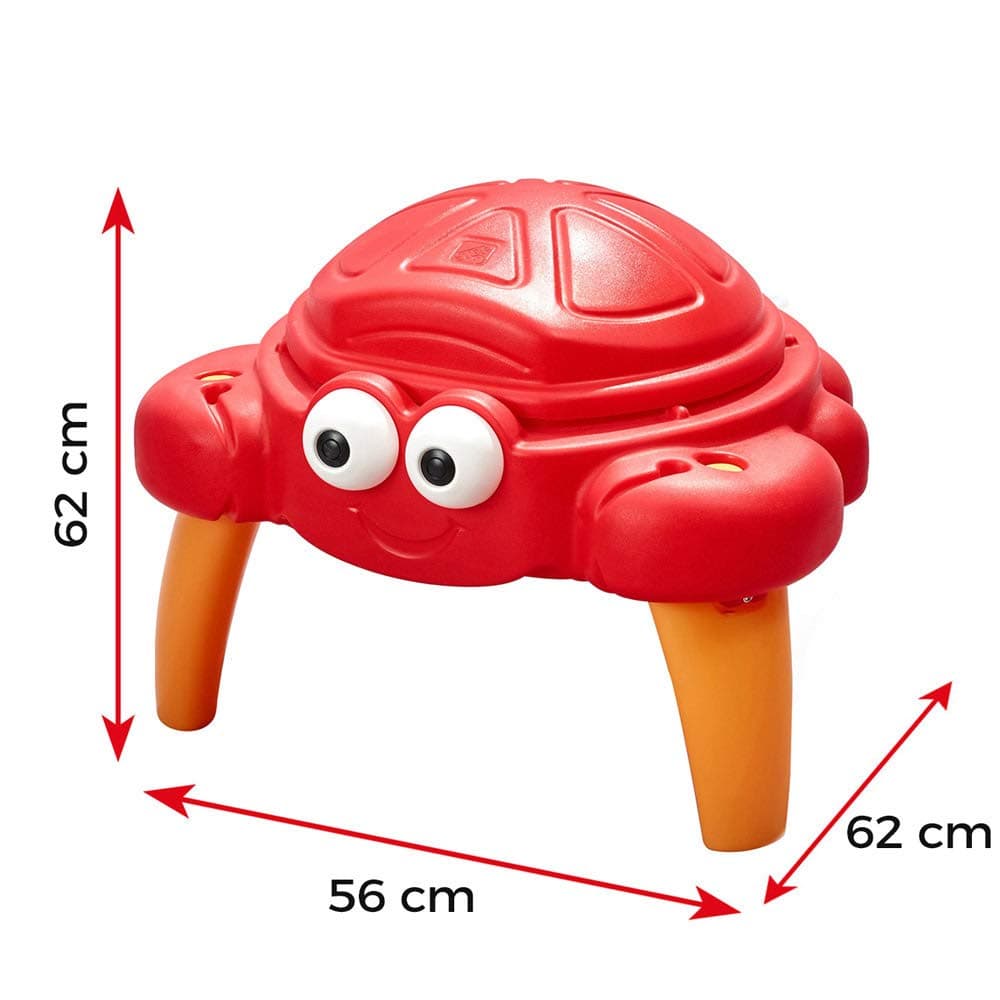 Step2 Crabbie Sand Table for Toddlers - Durable Outdoor Kids Activity Game view 2