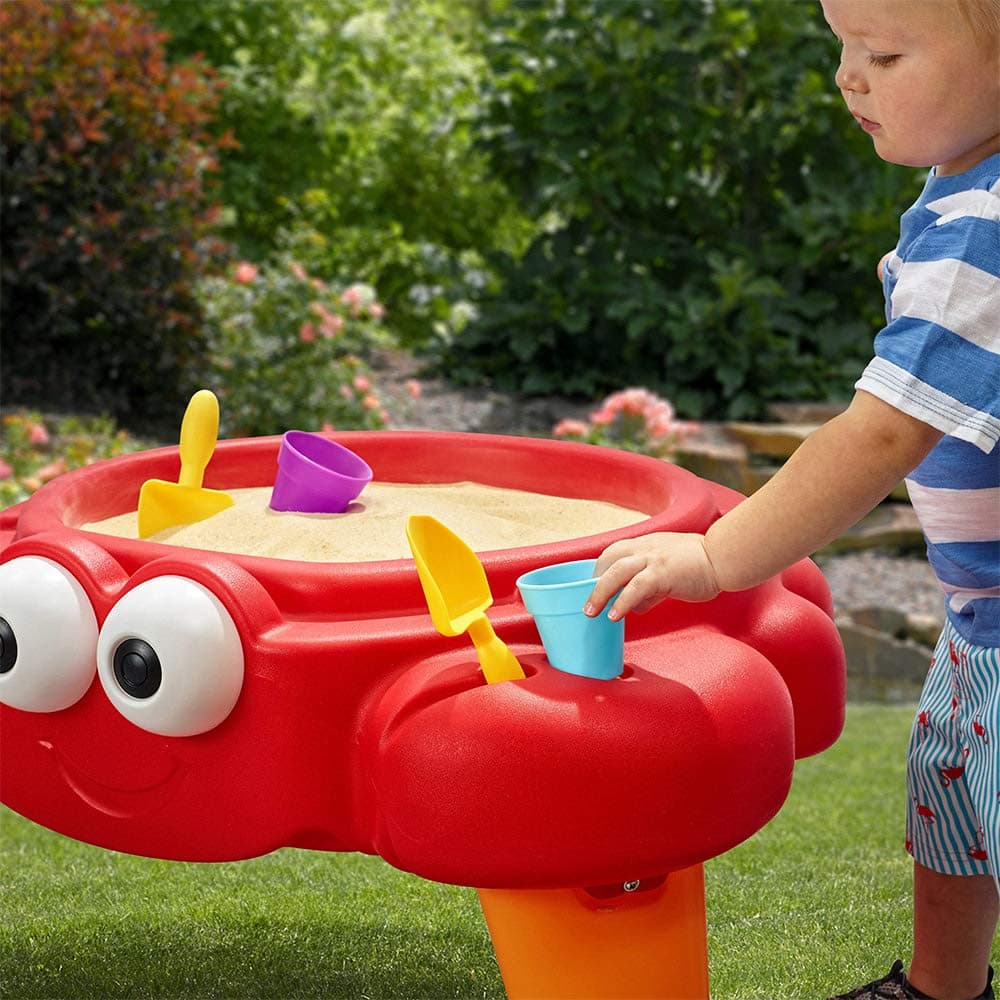 Step2 Crabbie Sand Table for Toddlers - Durable Outdoor Kids Activity Game view 3