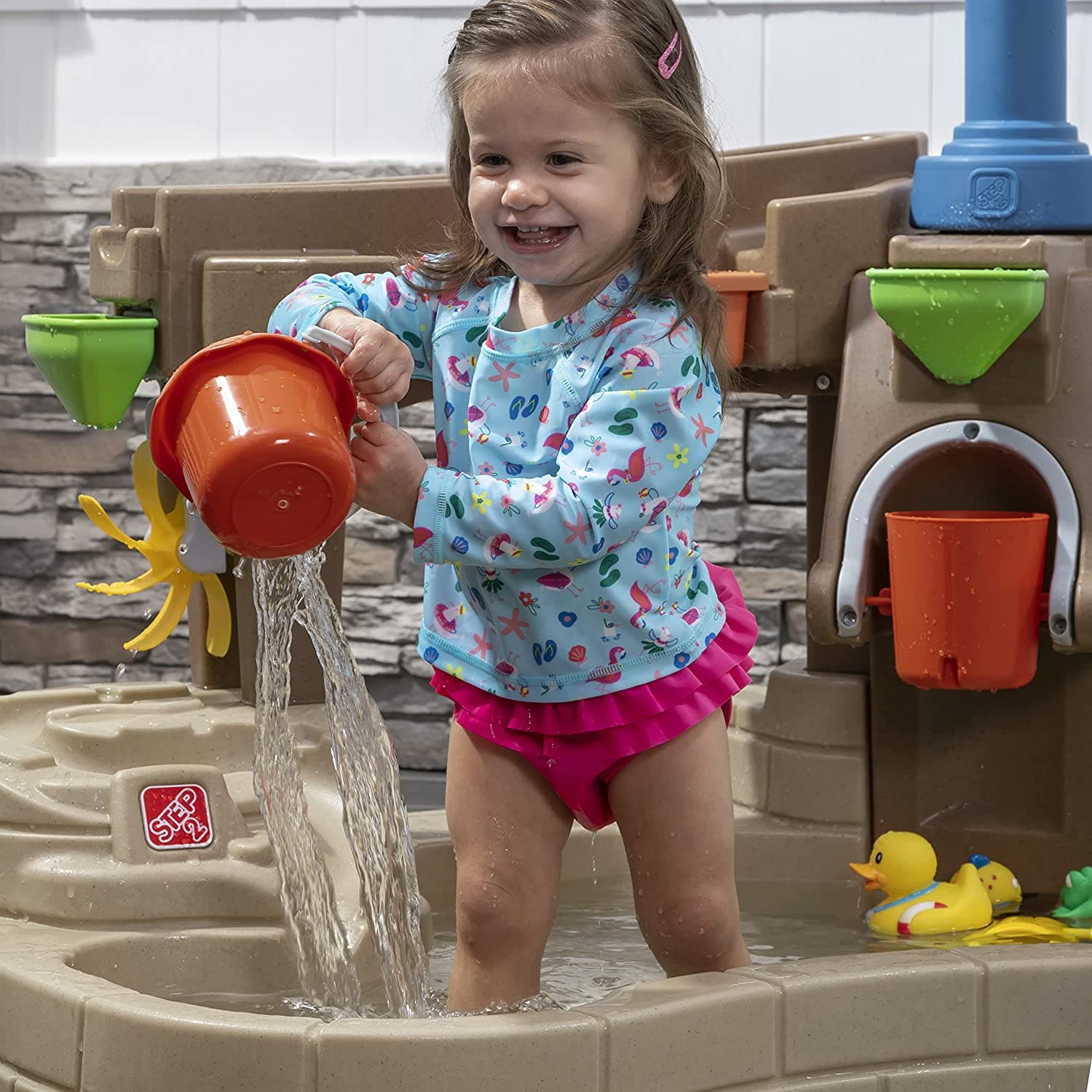 Step2 Pump & Splash Discovery Pond Water Table Outdoor Water Toy view 3
