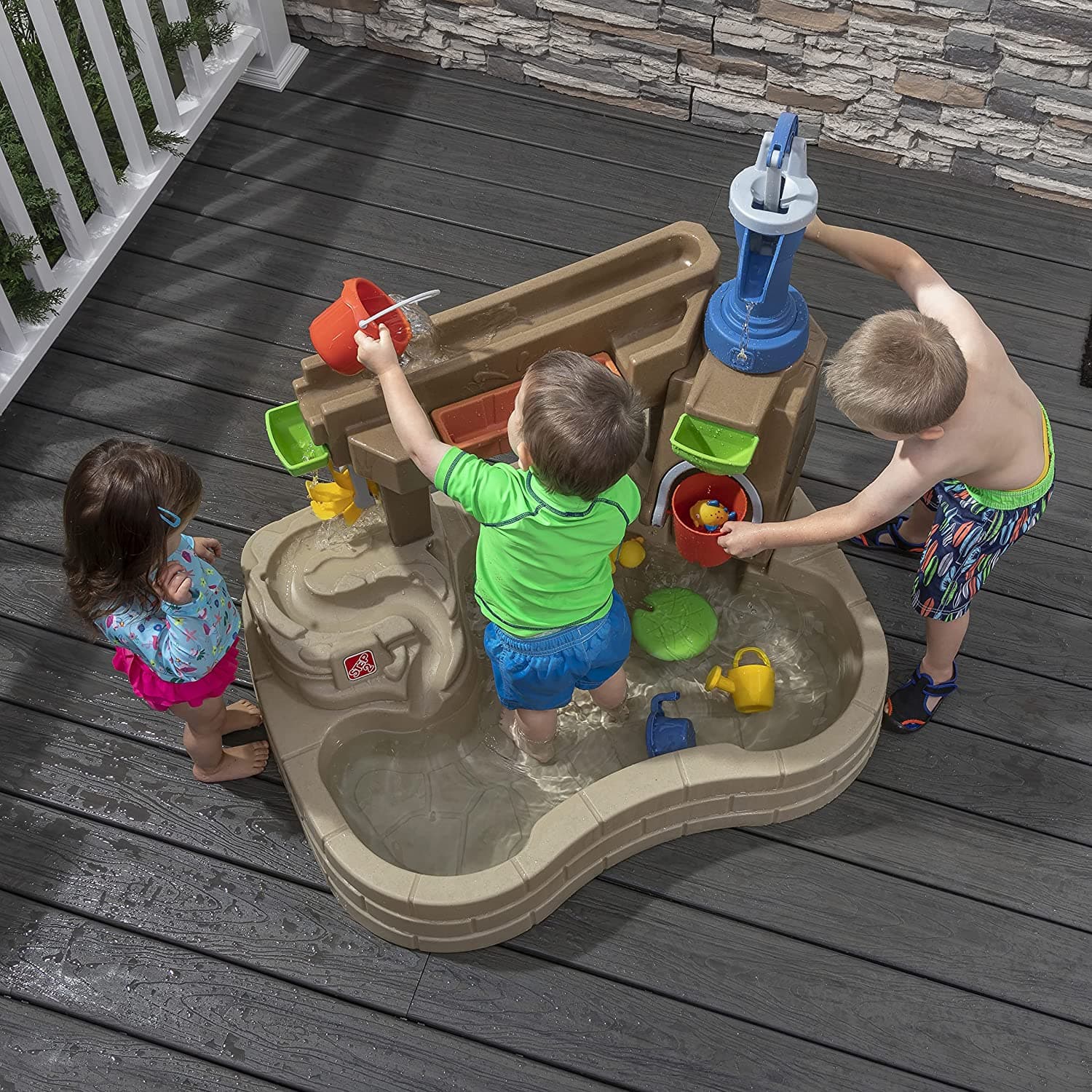 Step2 Pump & Splash Discovery Pond Water Table Outdoor Water Toy view 8