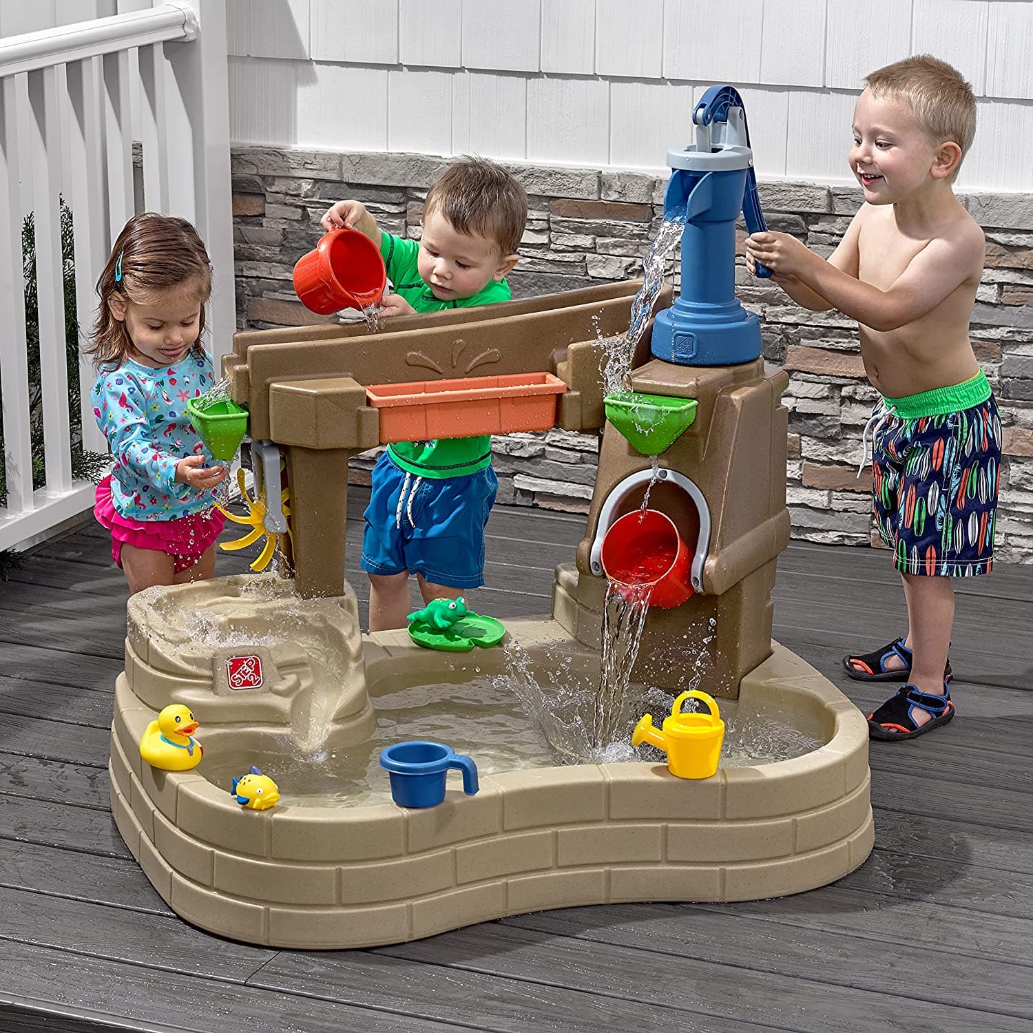 Step2 Pump & Splash Discovery Pond Water Table Outdoor Water Toy view 6