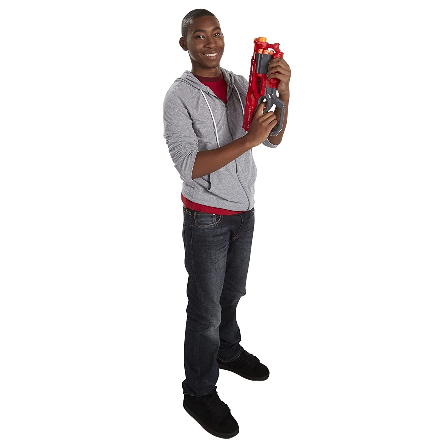 NERF N-Strike Plastic Mega CycloneShock, Includes Blaster and 6 Darts view 4