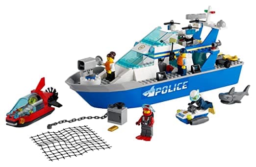 LEGO City Police Patrol Boat 60277 Building Kit (276 Pieces) view 2