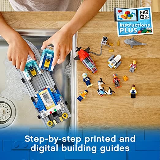 LEGO City Police Patrol Boat 60277 Building Kit (276 Pieces) view 4