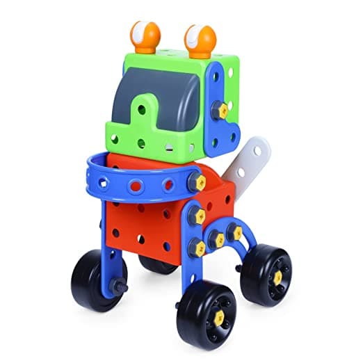 Early Learning Centre Build It Deluxe Set Gears Building Set, Inspires Imagination, Develops Motor Skills, Ideal for Toddlers & Kids, Multi view 2