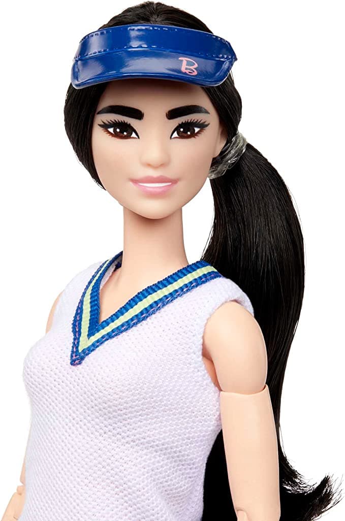 Barbie Doll & Accessories, Career Tennis Player Doll with Racket and Ball view 5